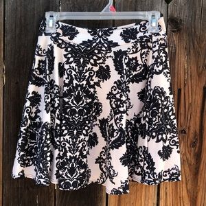 Black and White Skirt